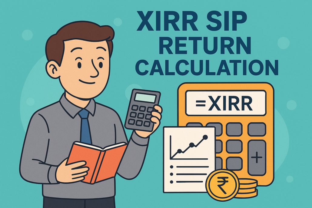 XIRR SIP return calculation
