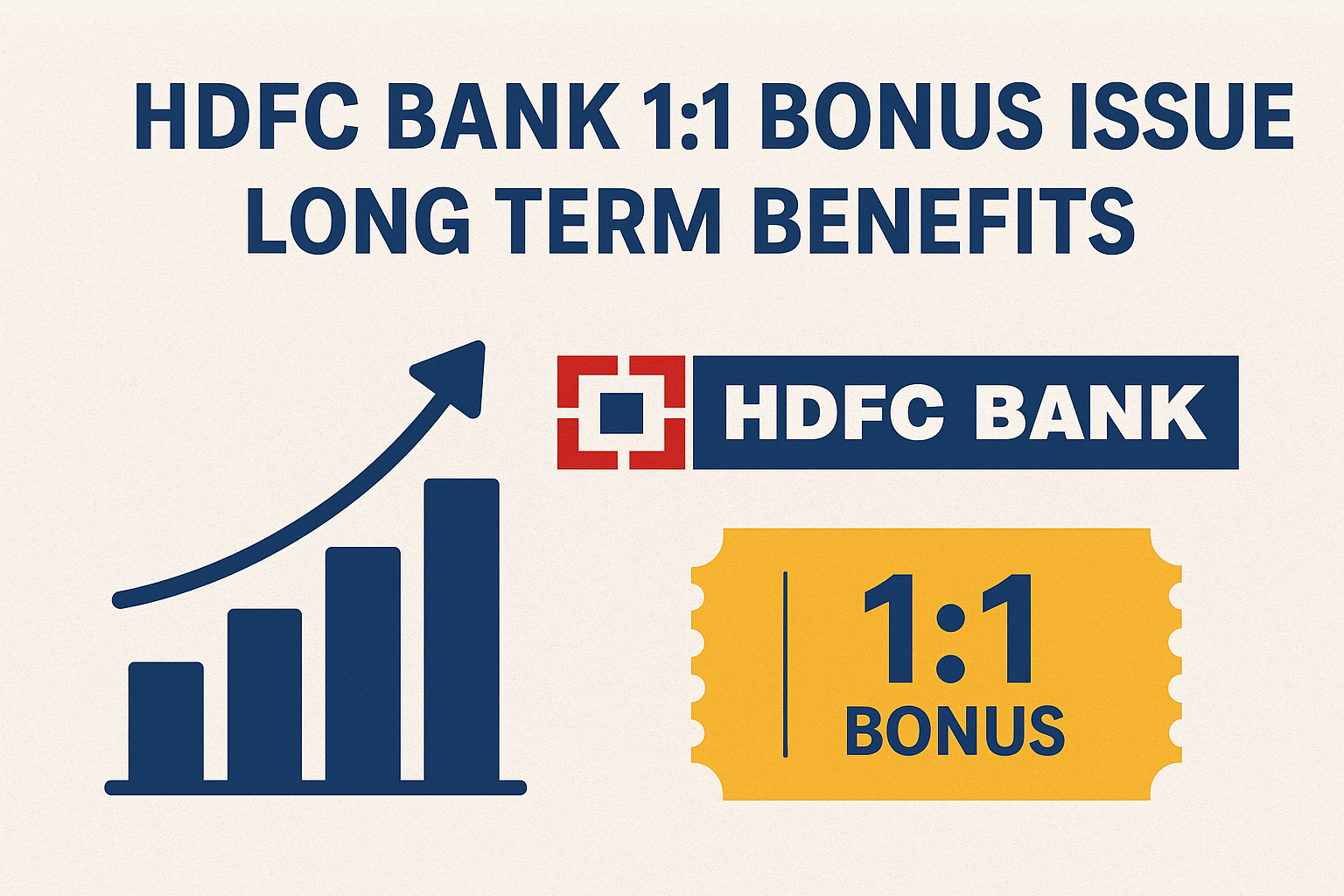 HDFC Bank 11 bonus issue long term benefits