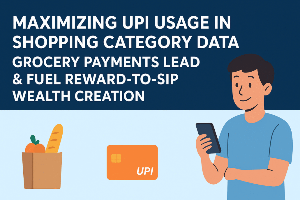 UPI usage in shopping category data
