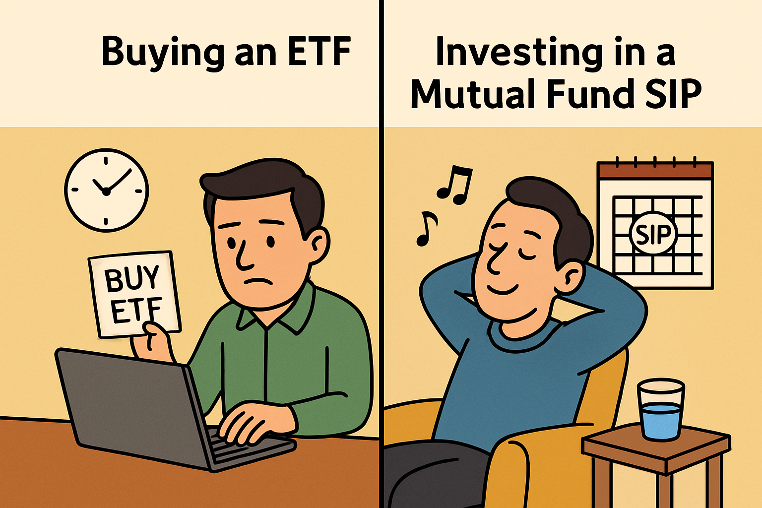 surprising facts about ETFs and Mutual Funds SIP