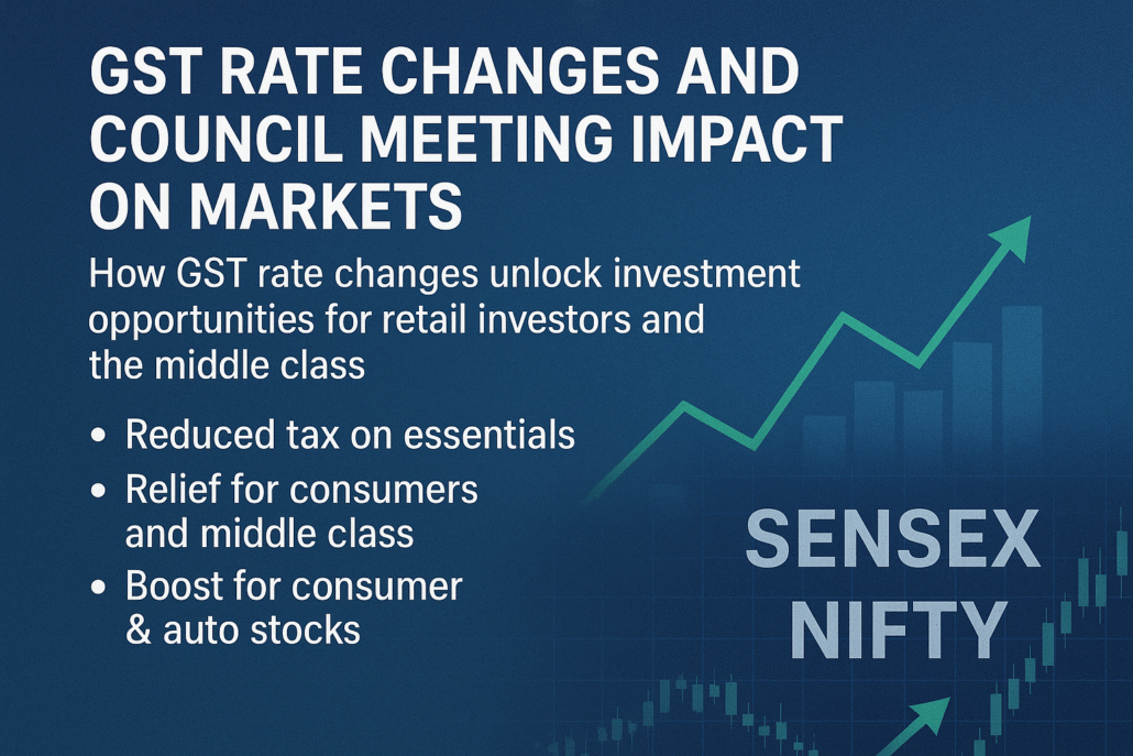 GST rate changes and Council meeting impact on markets