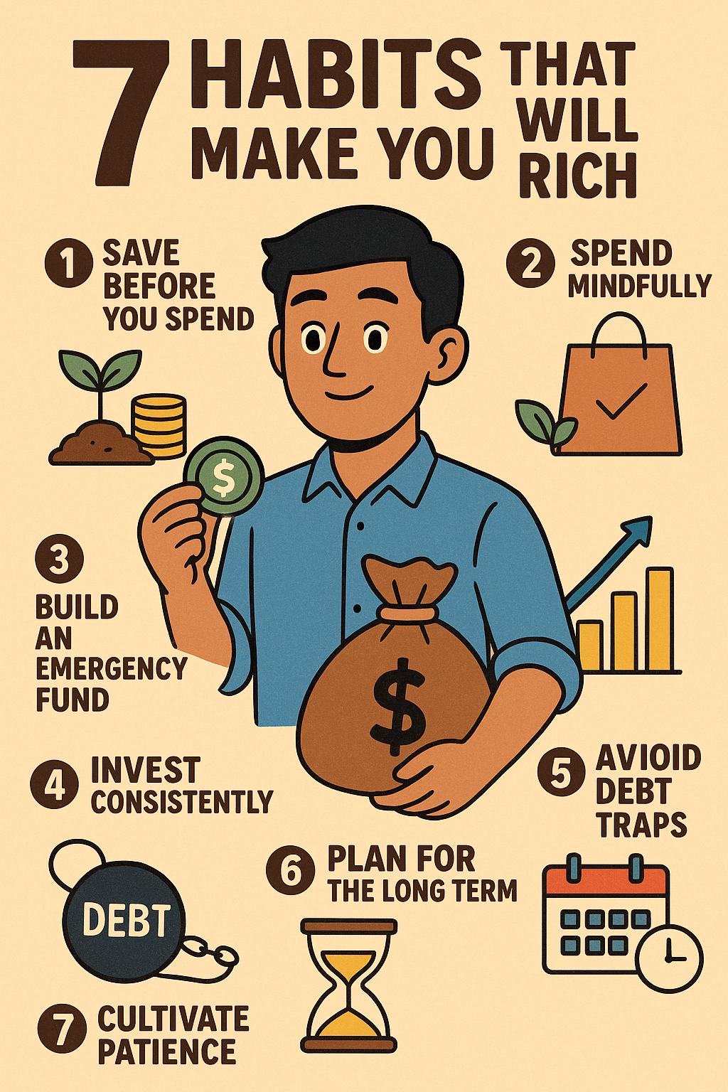 7 habits that will make you rich