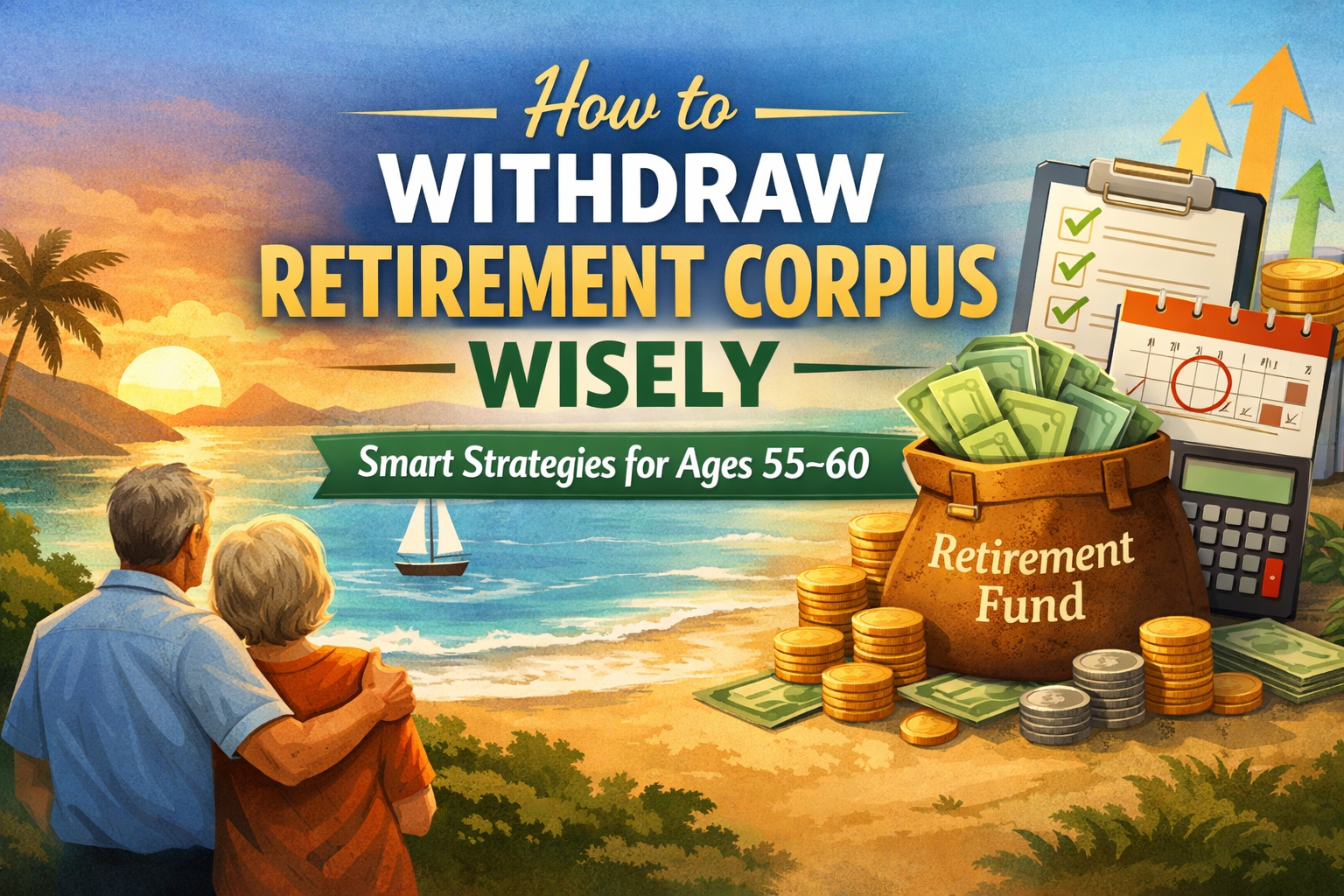 withdraw retirement corpus wisely